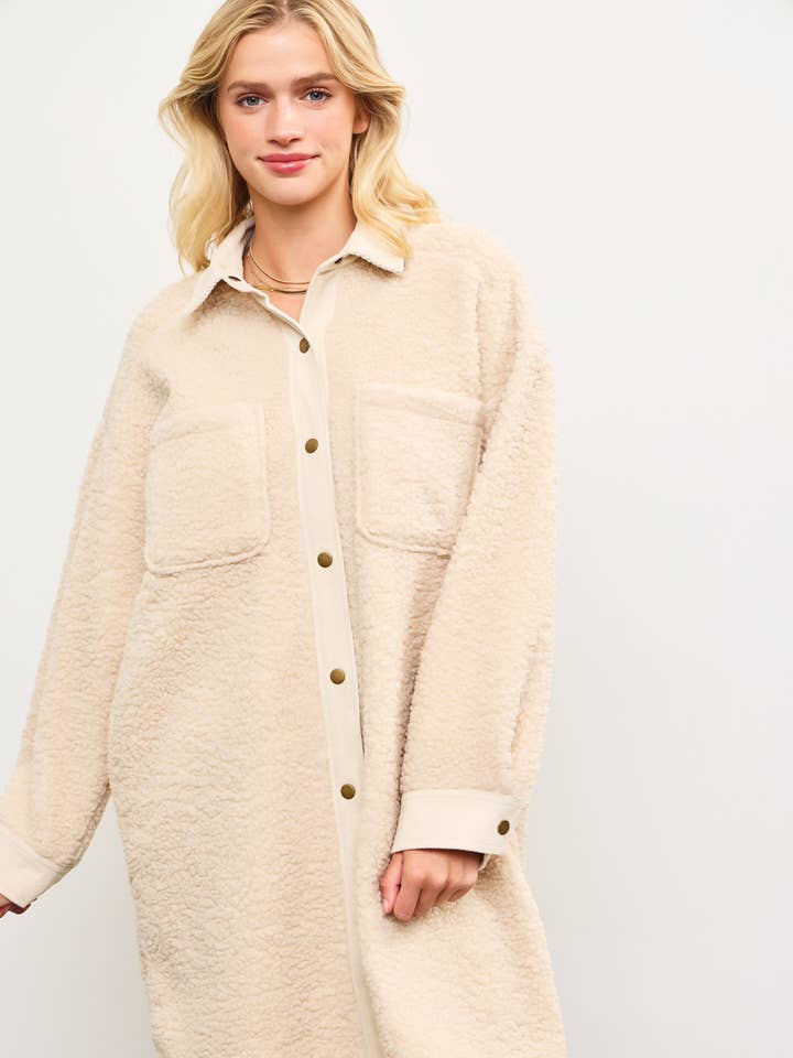 Mustard Seed - Wholesale Jacket - Women's - BOUCLE TEXTURED JACKET