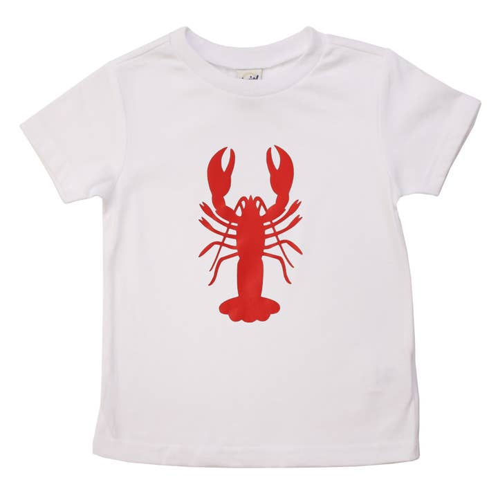 Sparkle Sisters by Couture Clips - Wholesale Screen Printed T-Shirt - Kids - Red lobster Tee Shirt