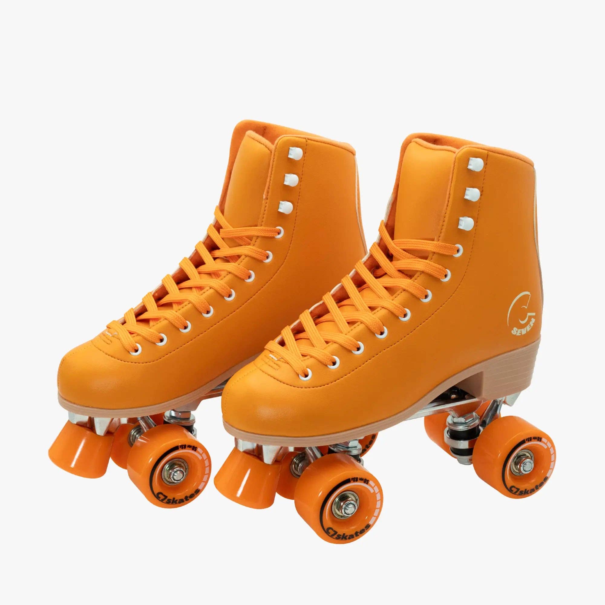 C7skates - Wholesale Roller Skates - Women's - Carrot Orange Quad Skates2
