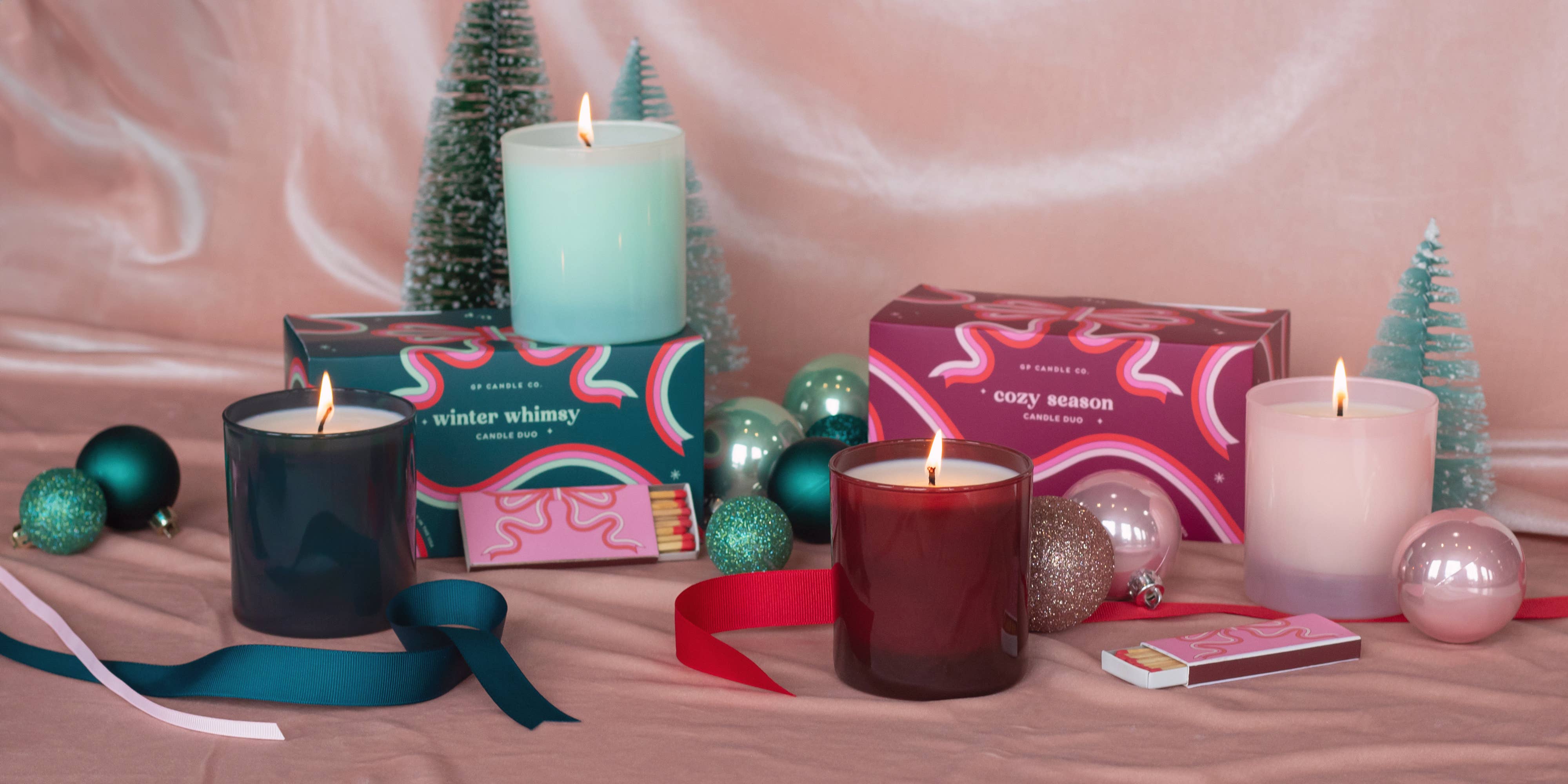 GP Candle Co. - Wholesale Jar/Filled Candle - Cozy Season Candle Duo7