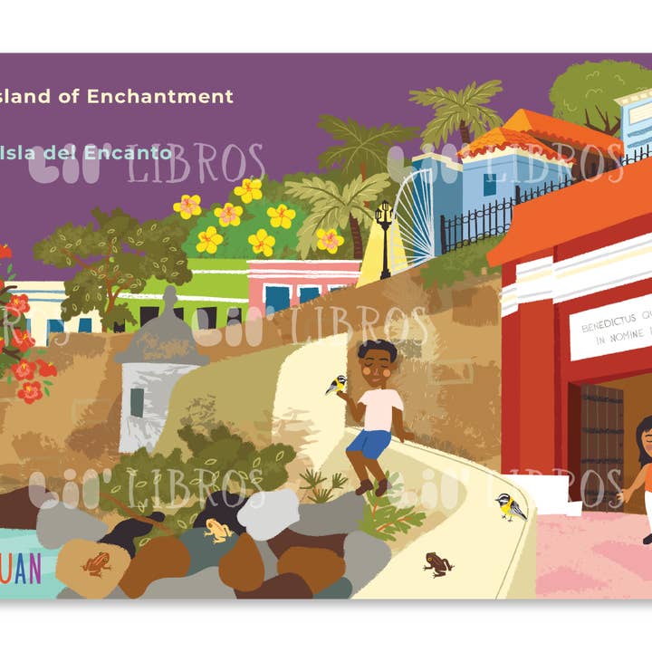 Lil' Libros ~ Bilingual Children's Books & Games - Wholesale Preschool Book (3-5) - VÁMONOS: San Juan (Bilingual: English and Spanish)1