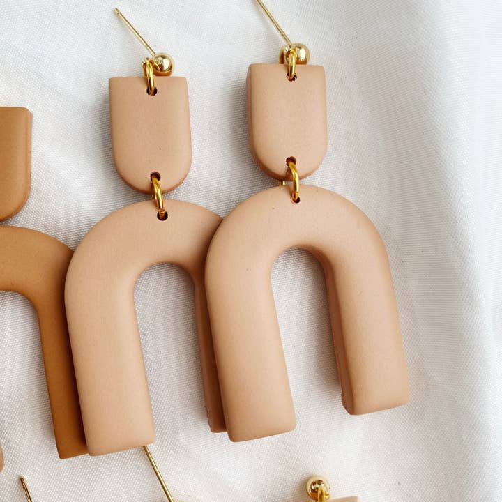 SageClayCo - Wholesale Dangle Earrings - Cali - Handmade Polymer Clay Earrings2