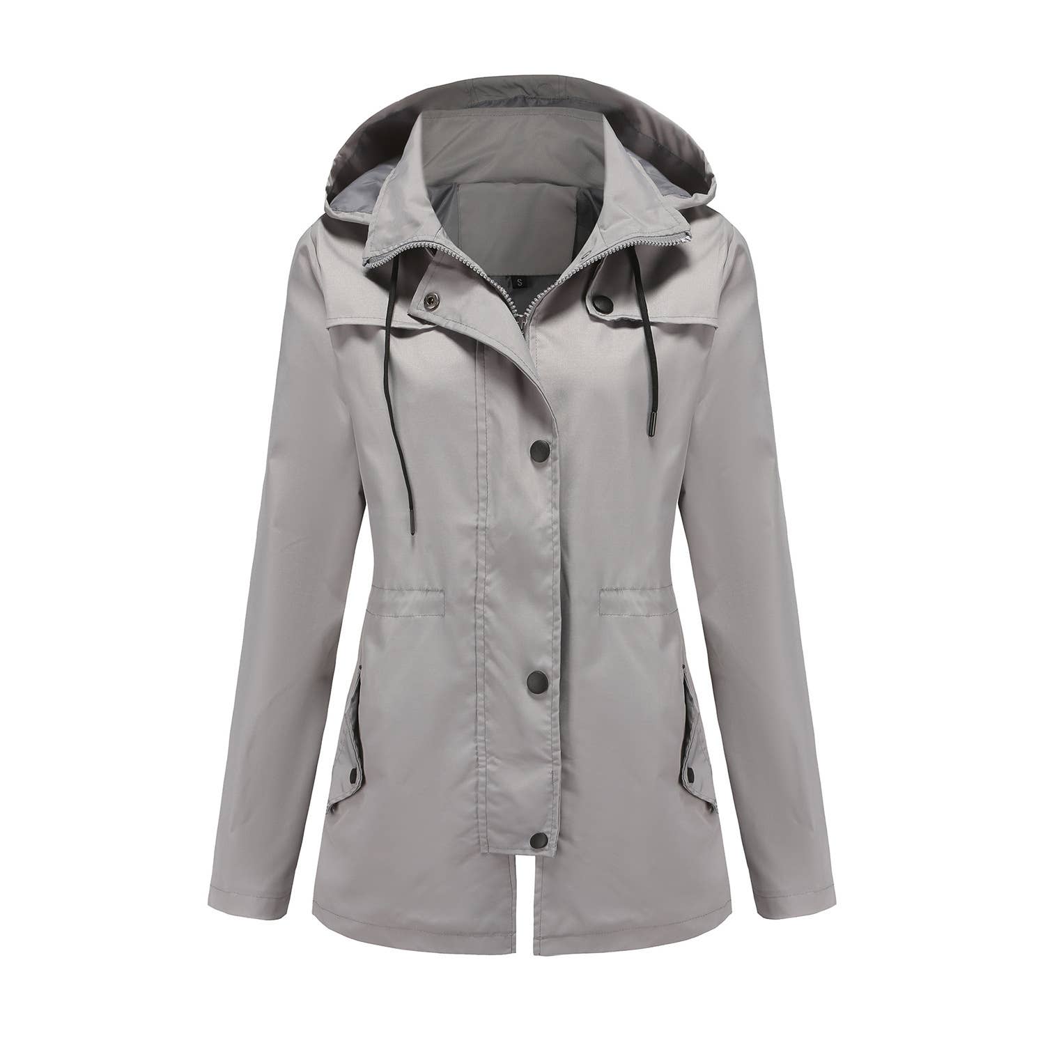 Lily Clothing - Wholesale Coat - Women's - Mid-length cardigan hooded coat5
