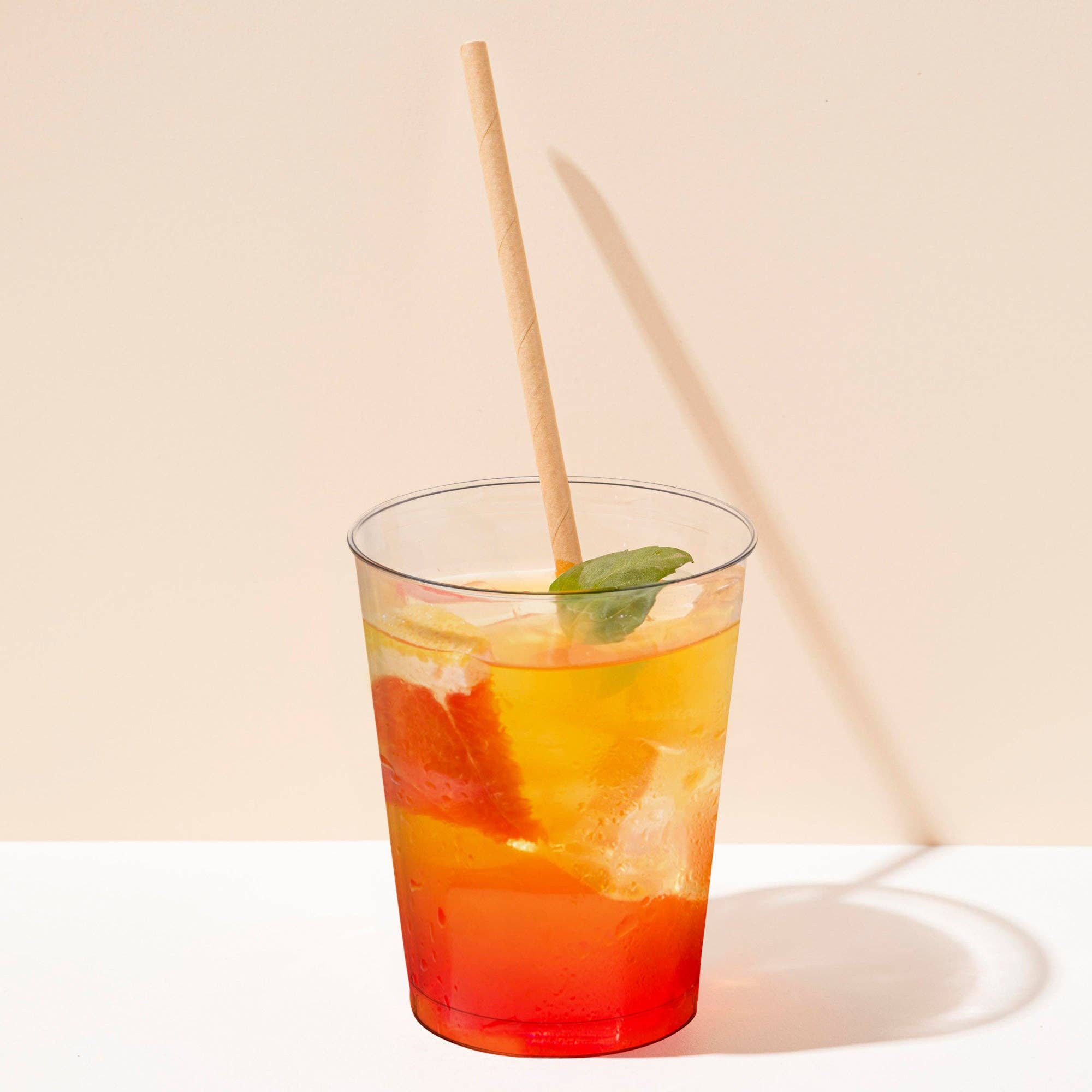 Smarty had a Party - Venta al por mayor Taza desechable - 500 vasos de plástico redondos transparentes de 10 oz10