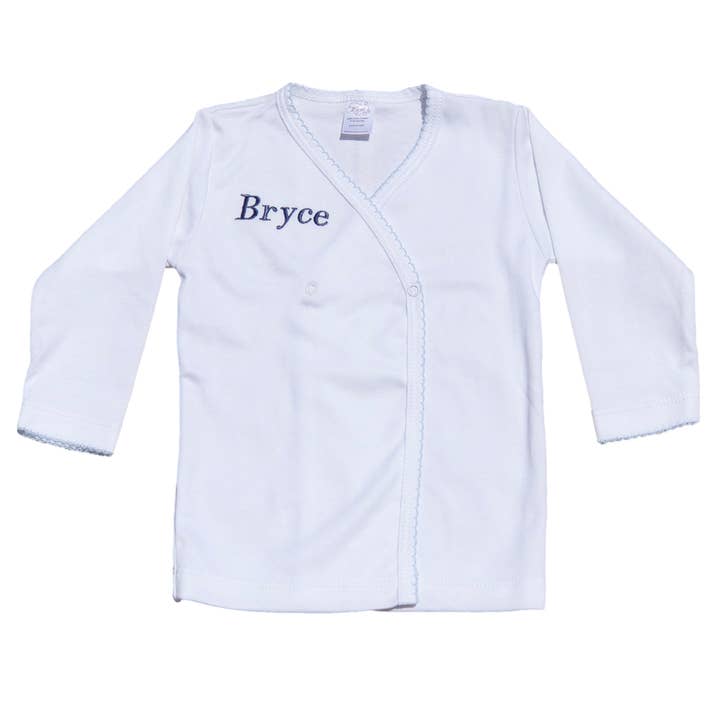 MARCELA - Wholesale T-Shirt - Baby - Pima Cotton Baby Button Shirt