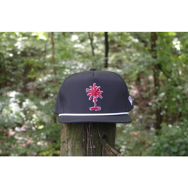 Rybo Shop - Wholesale Trucker Hat - Unisex - South Carolina Football Black Palmetto Snapback Hat2