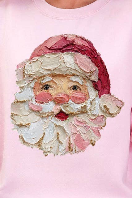 Wholesale Accessory Market - Wholesale Sublimation Transfer - The Painted Santa Ready To Press DTF Transfer1