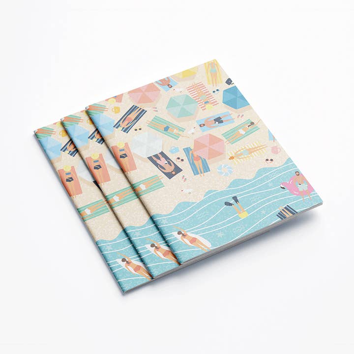 A6 notebook - Chill & Plouf for wholesale by Maison Joliette