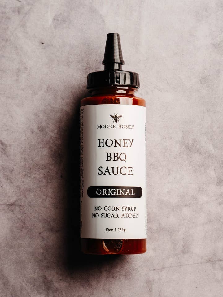 Honey BBQ Sauce for wholesale by Moore Honey