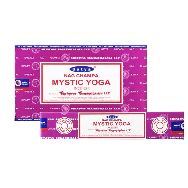 Satya "Mystic Yoga" Incense 15grams for wholesale by Cubby House by Malmar