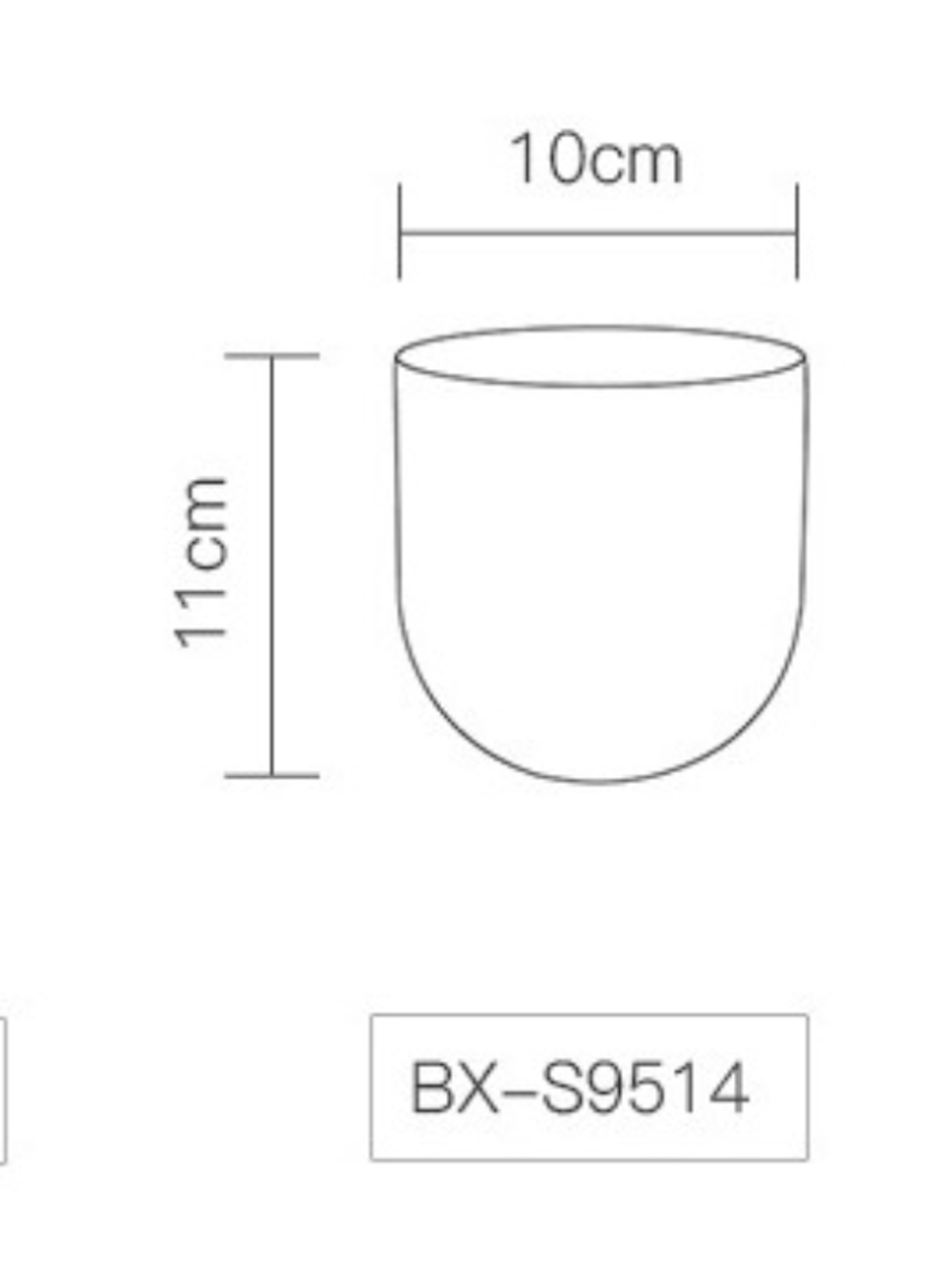 Noah Decoration – wholesale Vas – Gradientglasvas med issprickor, cylindrisk form3