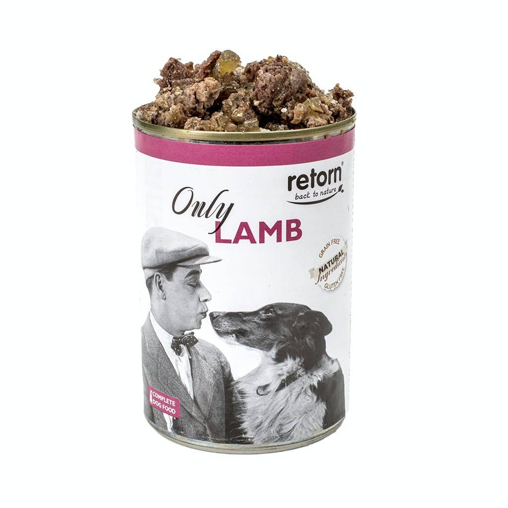 POCURULL SL (Retorn) - Vendita all'ingrosso Cibo - Cani - Lattine per cani Retorn Lamb1
