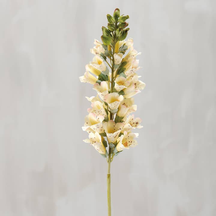 Primitives by Kathy - Wholesale Artificial Flowers - Yellow Foxglove Floral Pick