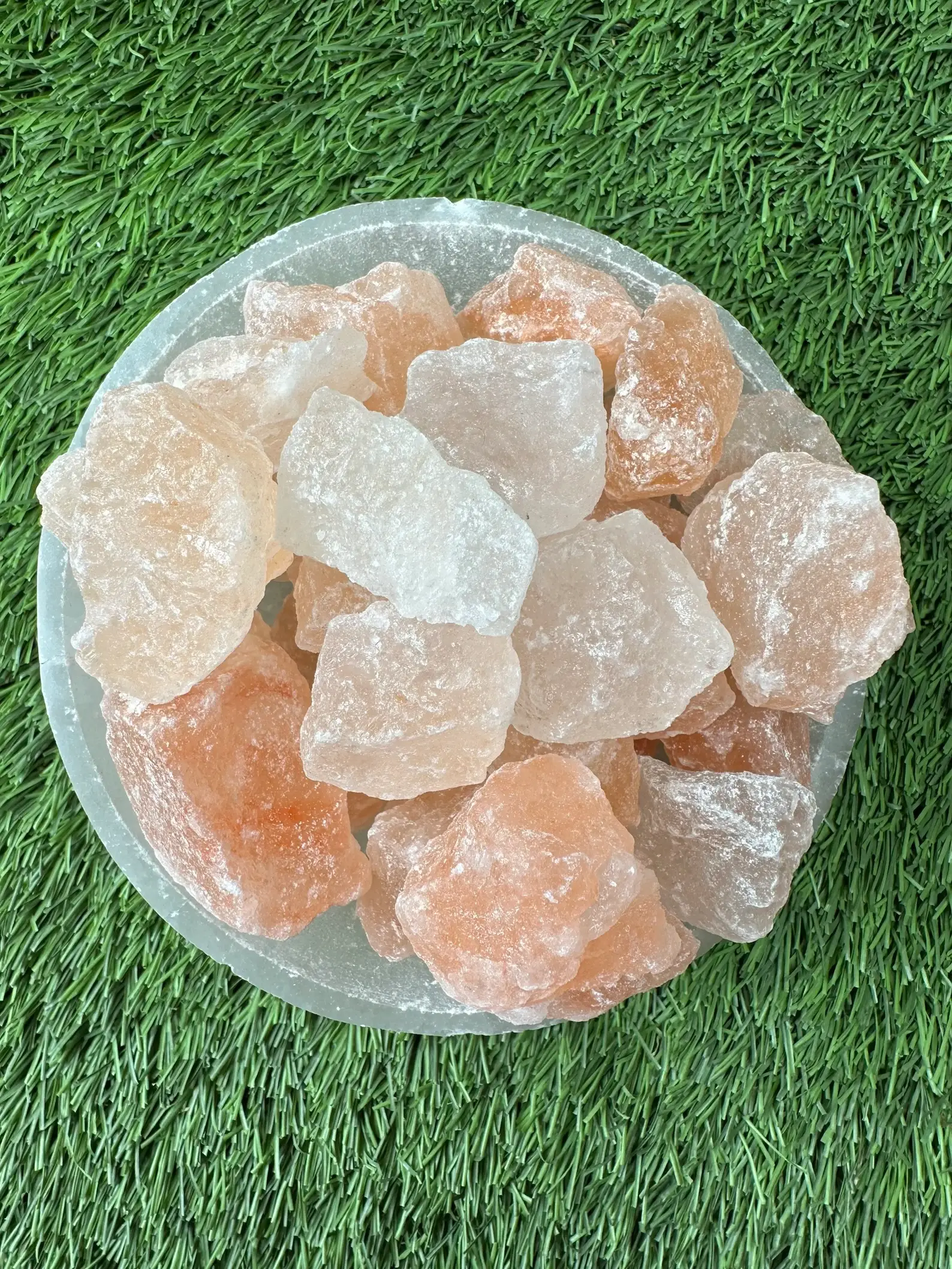 CaNatureLover - Wholesale Spiritual Stone/Crystal - Orange Salt Stone RAW , 0.75"-1.25", RAW Orange Salt Stone.2