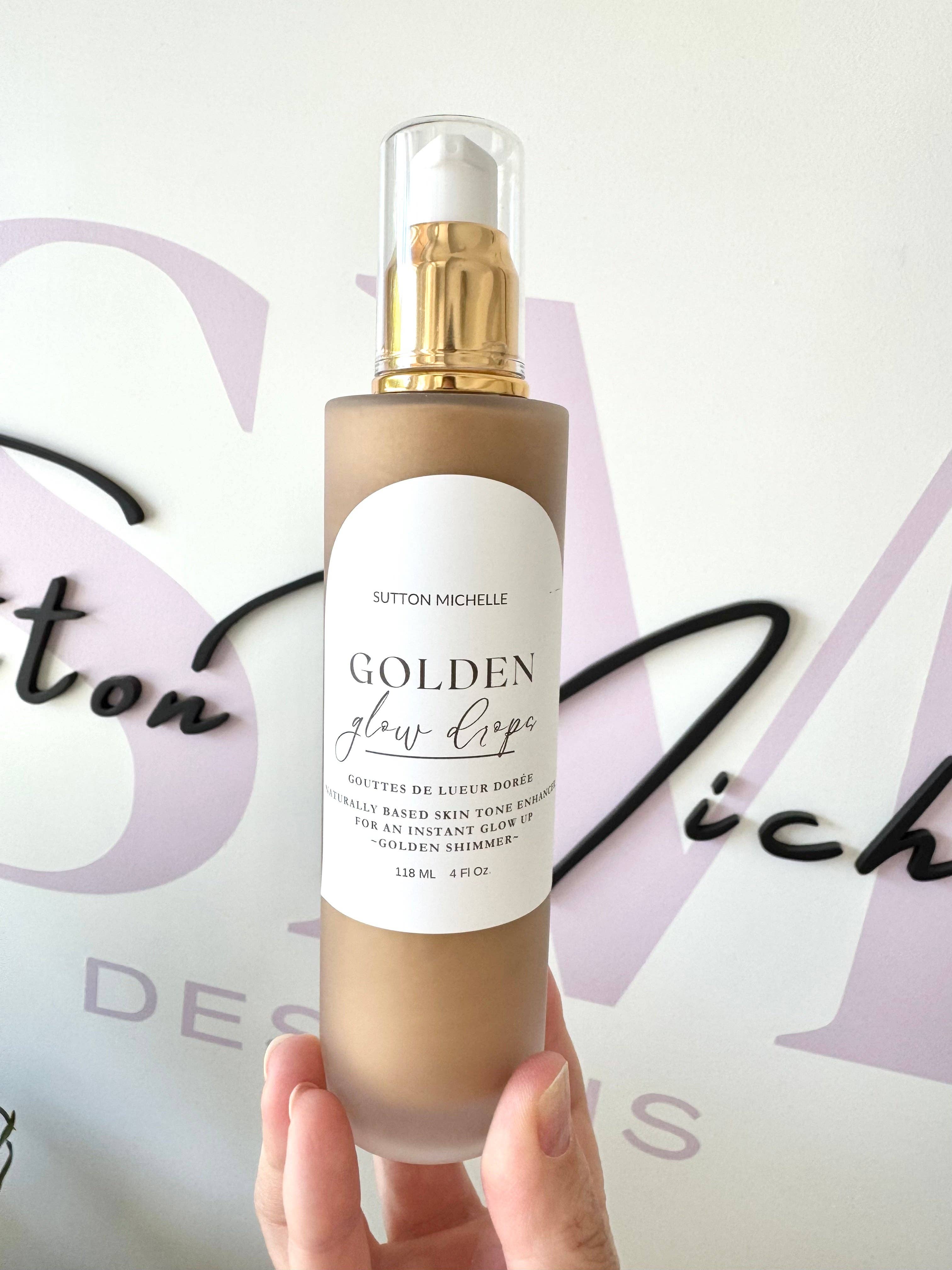 Sutton Michelle Designs - Wholesale Self-Tanner - Golden Glow Drops2