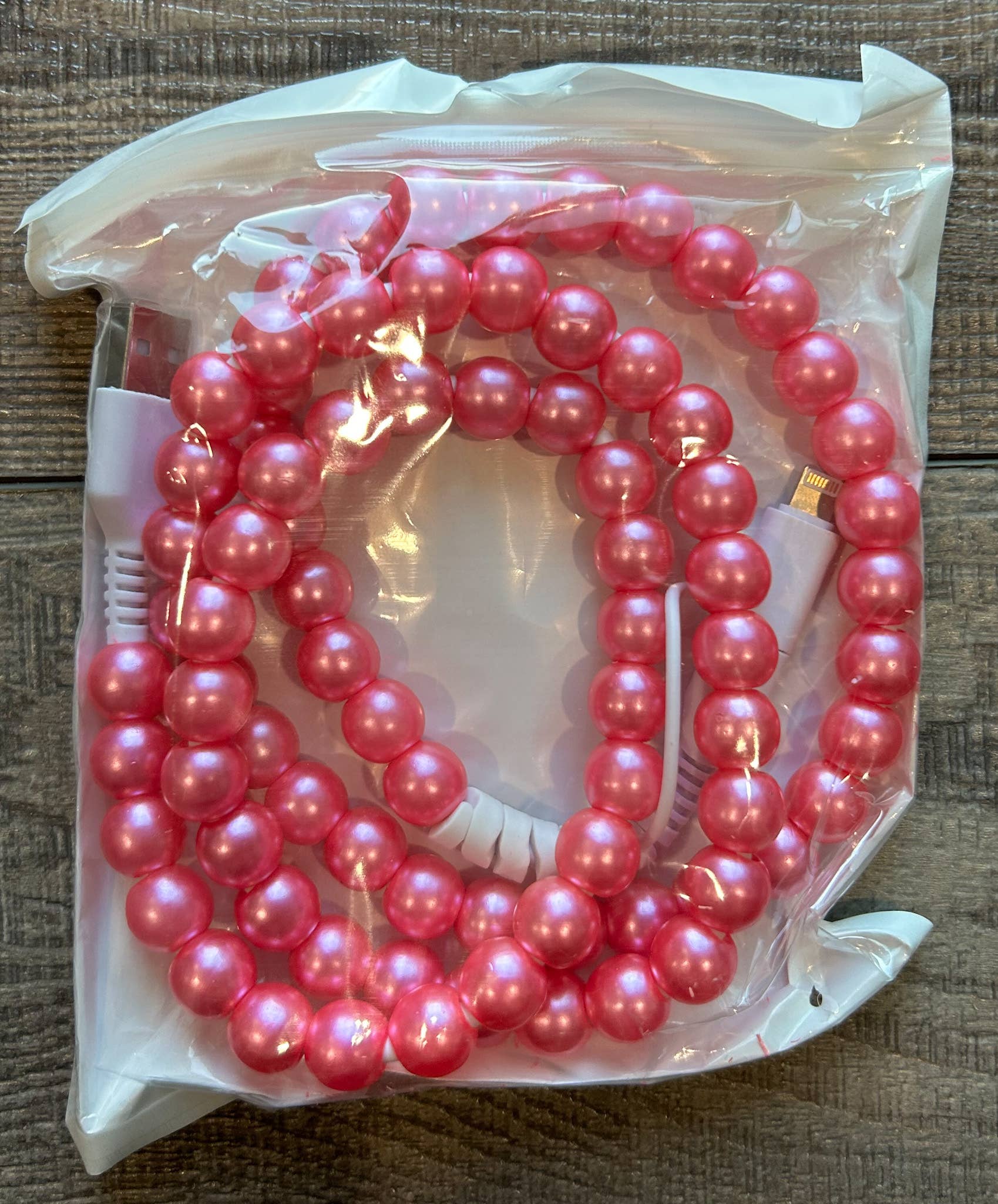 JILLIAN INK LLC - Wholesale Portable Charger - Beaded Phone Charger with Lightning & USB-C Cable13