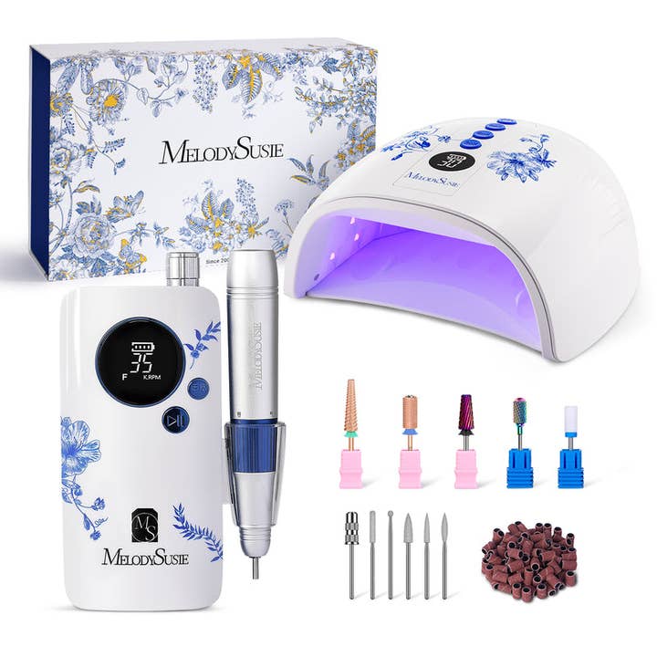melodysusie - Wholesale Nailcare Set - SM200F Plus Rechargeable Nail Drill Art Design Gift Box