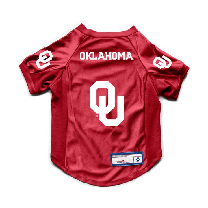Maillot extensible pour animaux de compagnie NCAA Oklahoma Sooners pour la vente par Little Earth Productions