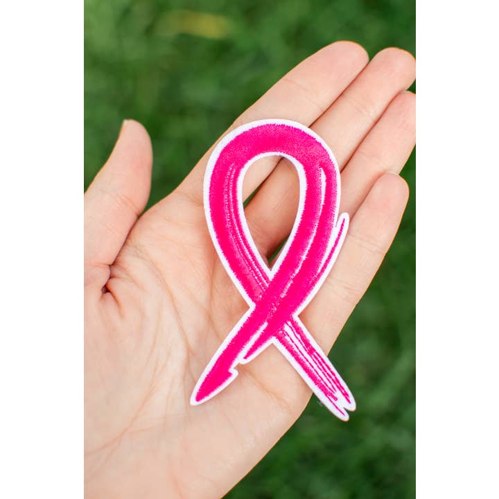 Brustkrebsband zum Aufbügeln für den Großhandel von Rogue Society Apparel®️