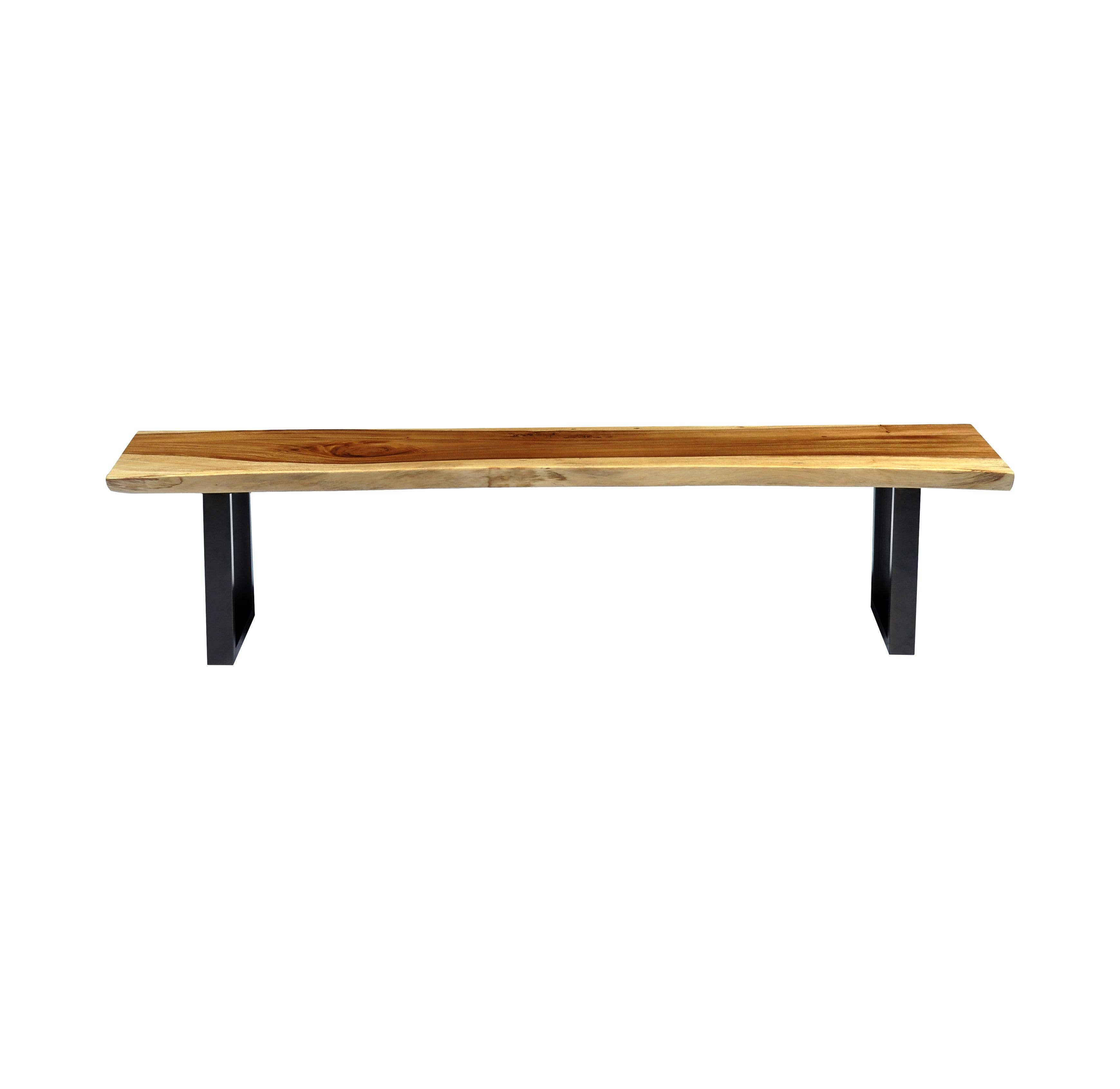 Heft Home - Wholesale Bench - Dining Bench Live Edge – Solid South American Walnut