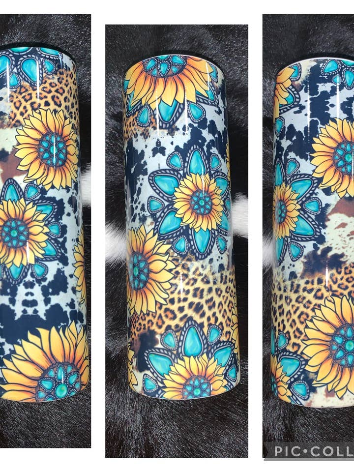 Western Sunflower Becher für den Großhandel von Punchy Pineapples