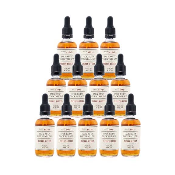 Case of Cherry Bitters - 2 oz for wholesale by Jack Rudy Cocktail Co.