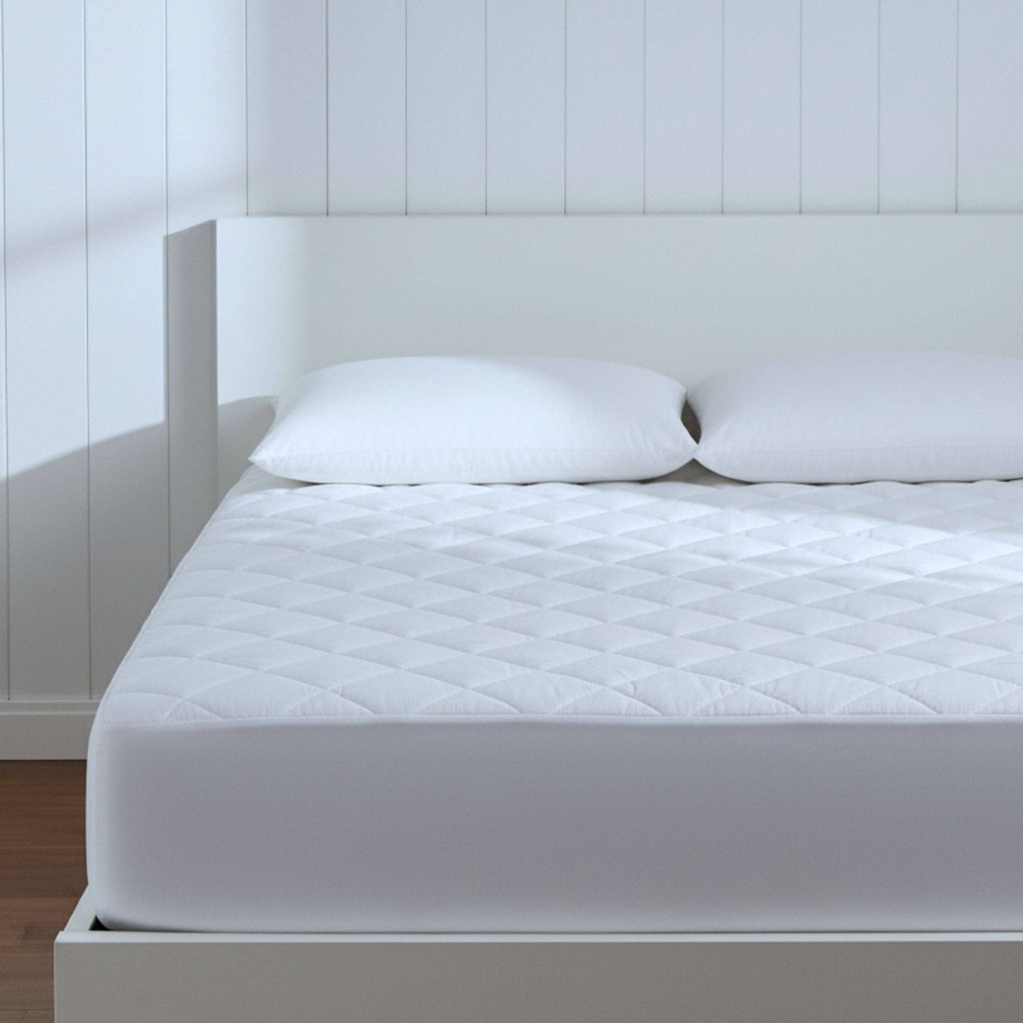 Delara - Wholesale Mattress Pad/Protector - 100% Organic Cotton Quilted Mattress Protector – GOTS Certified1