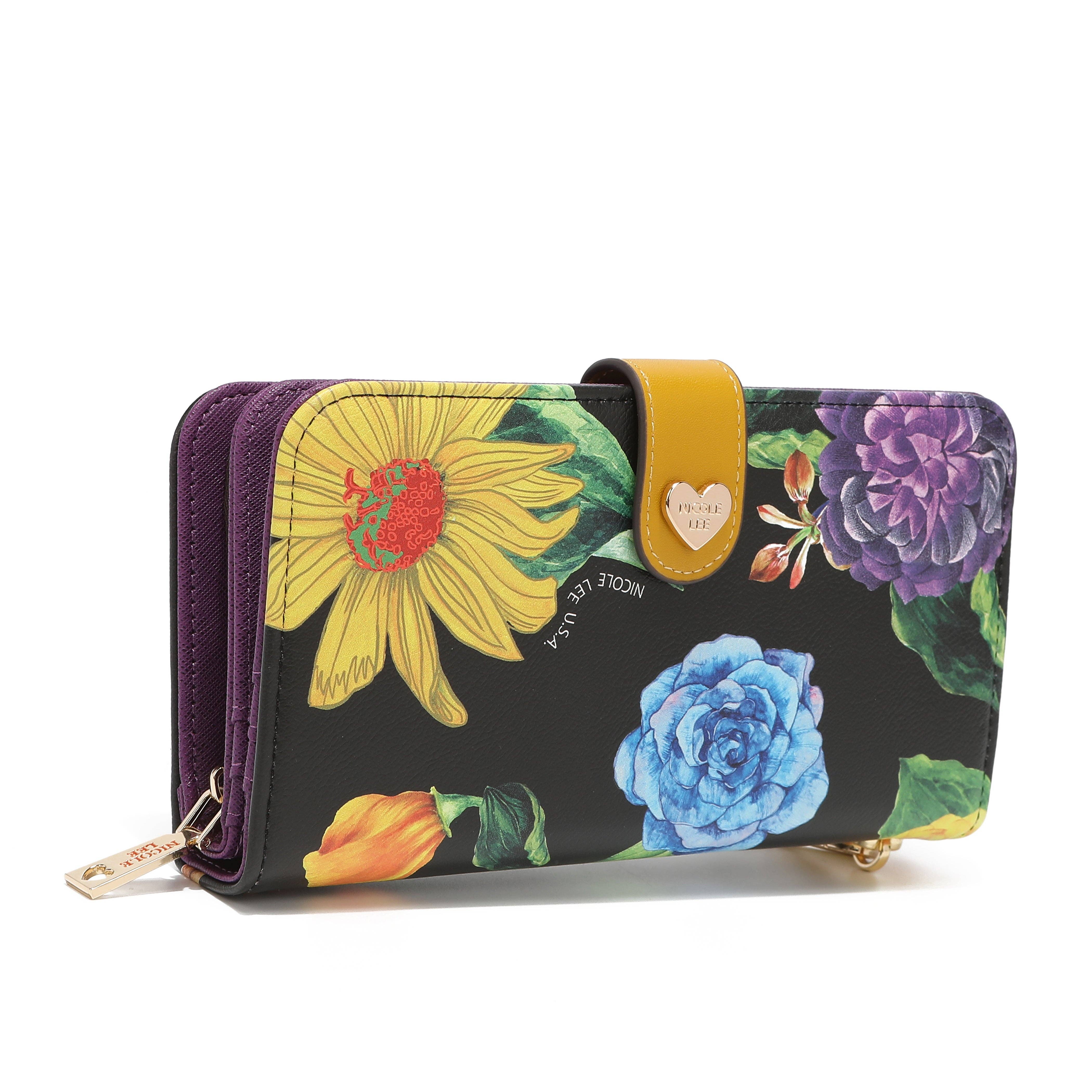 Nicole Lee – Carteira - Mulher por atacado – CARTERA IMPRESA MODA CON CREMALLERA18