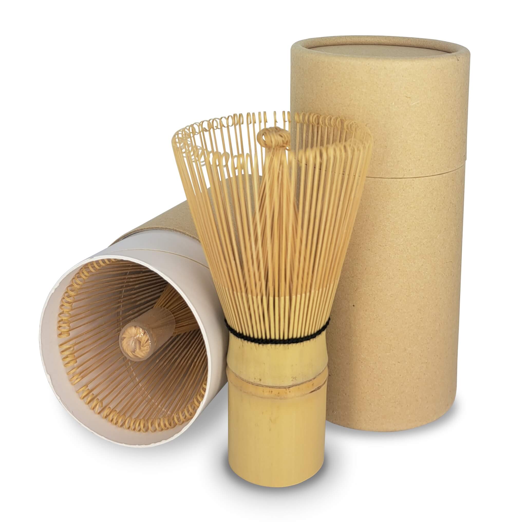 Matcha Passion GmbH - Wholesale Garde - Matcha-besem van wit bamboe met 100 haren4