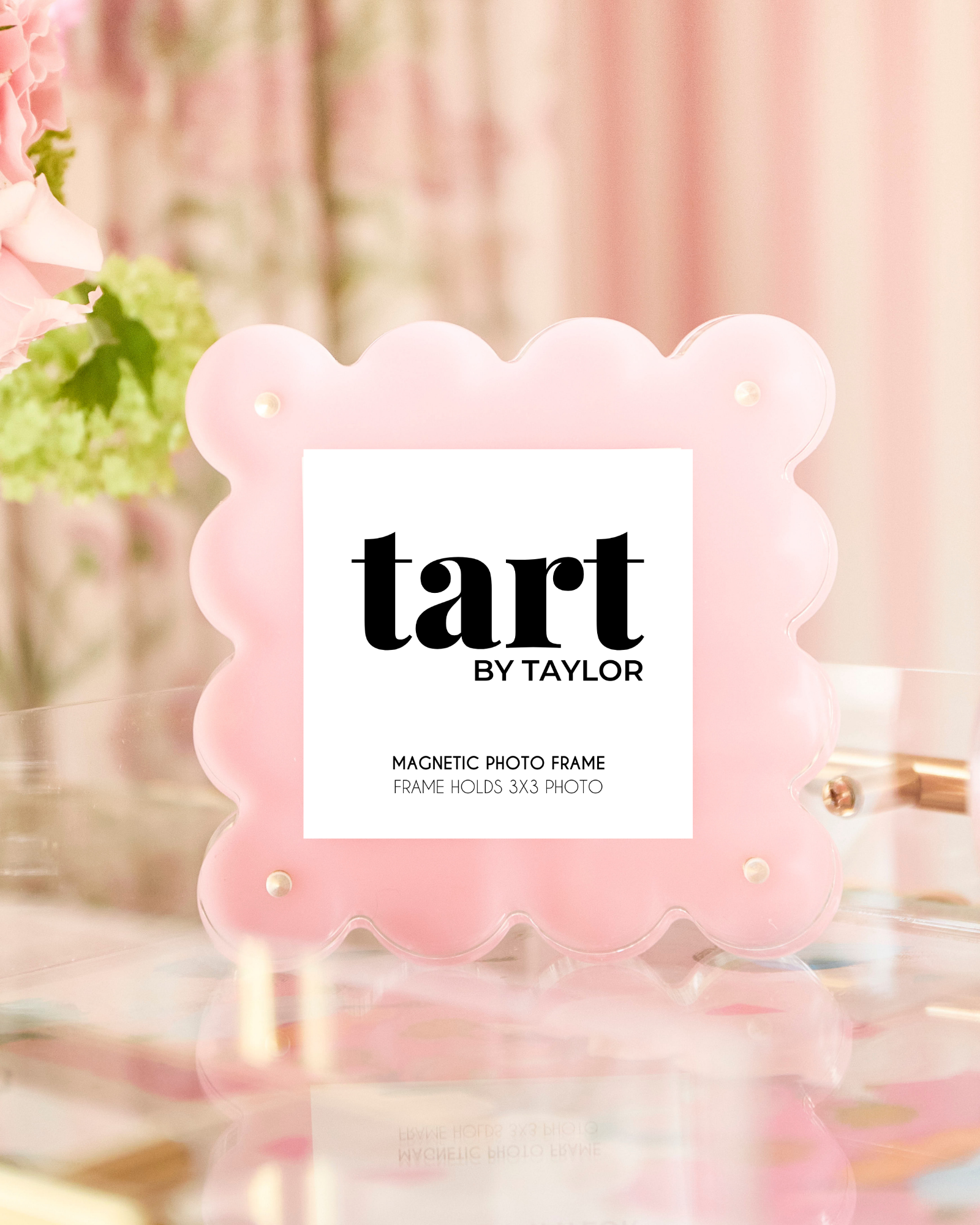 Tart By Taylor - Wholesale Picture Frame - Light Pink Mini Acrylic Picture Frame2