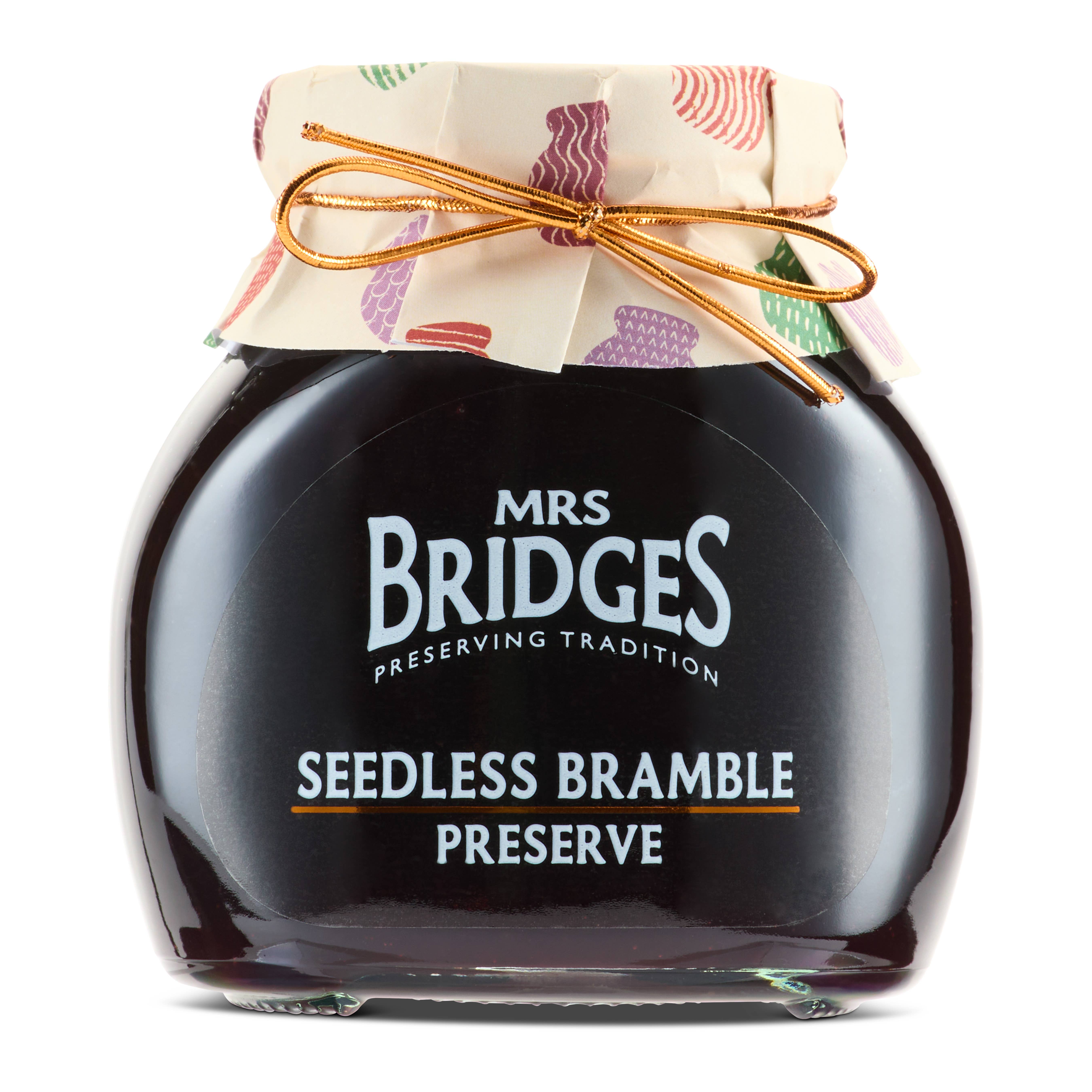 Mrs Bridges - Wholesale Preserves - Seedless Bramble Preserve, Jam Spread0