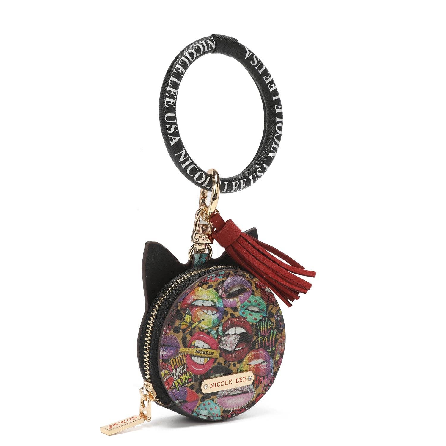 Nicole Lee - Wholesale Keychain - Women's - PULSERA CON LLAVERO Y MONEDERO2