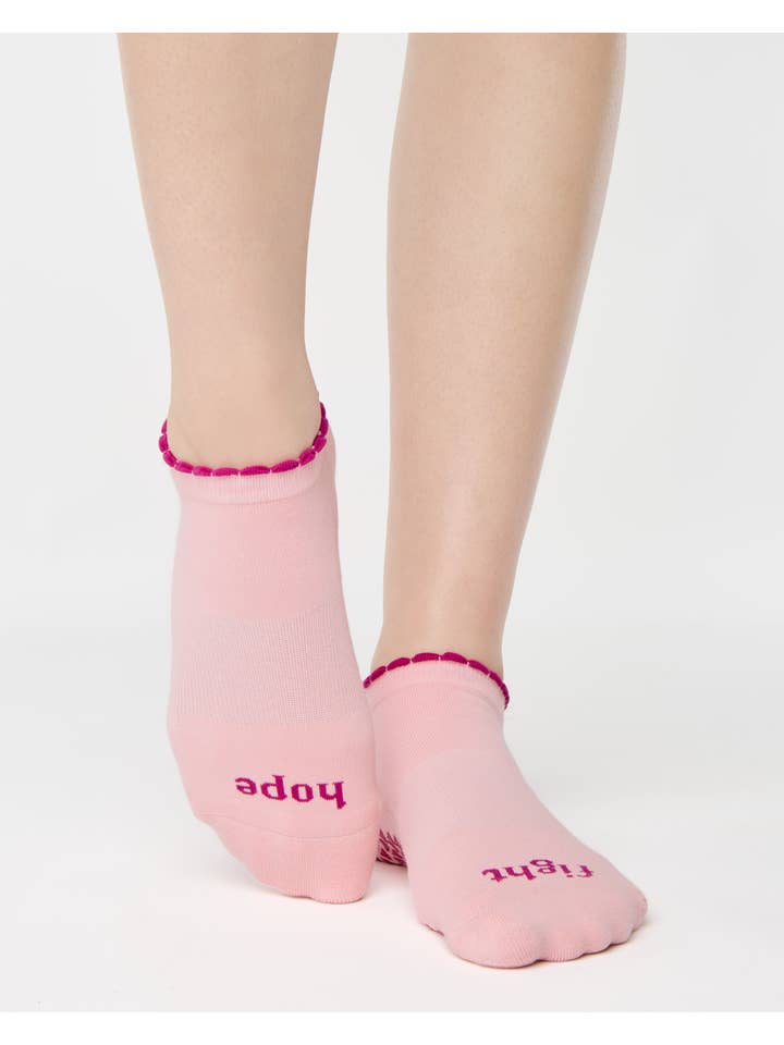 Pointe Studio - Wholesale Socks - Women's - Pointe Studio X Susan G Komen Hope Full Foot