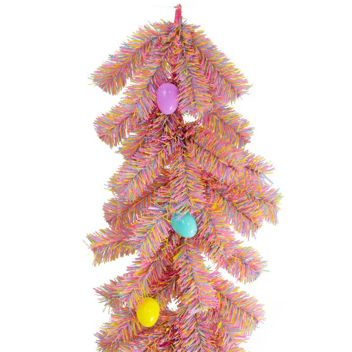 Lee Display - Wholesale Bunting/garland - Easter Firework Tinsel Brush Garland1