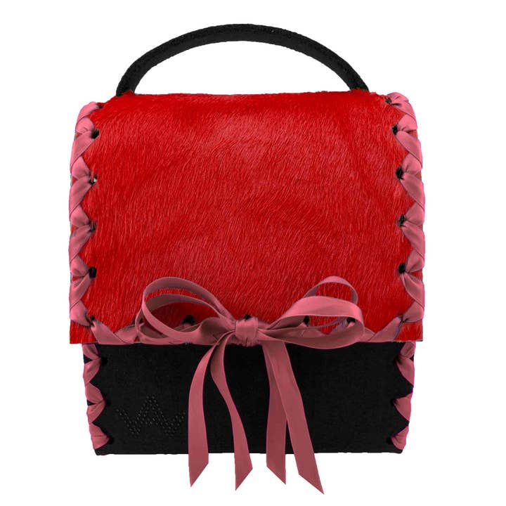 Herzerl Zwart/Rood voor wholesale door AugenWaide