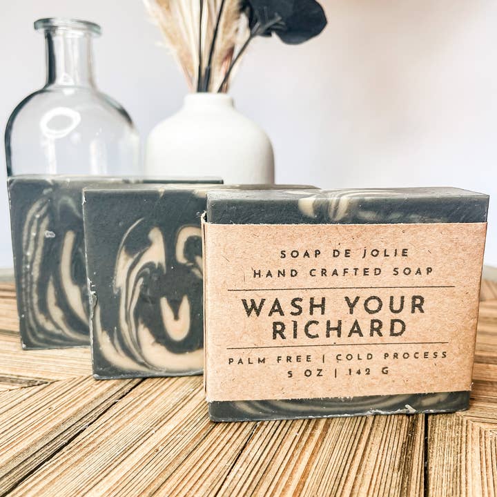 Soap de Jolie - Wholesale Bar Soap - Wash your Richard Cold Process Soap