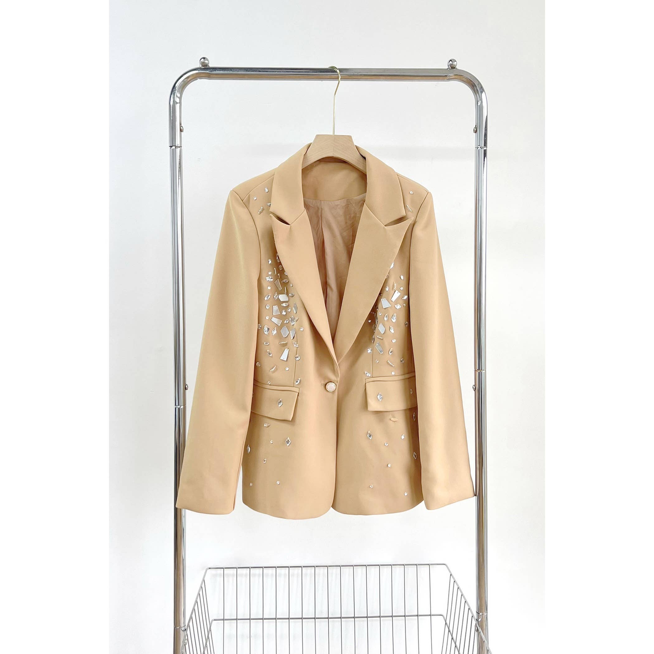 KAKI Blazers à ornements en vente sur Faire0