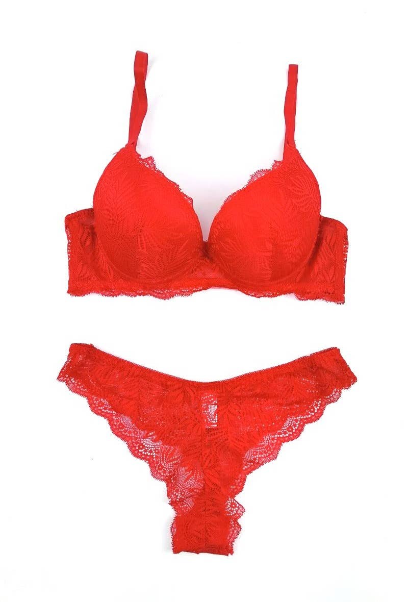 Belle Com'Elle – wholesale Lingerie Set – women's – Bra & String Set with frame/JN7201B6