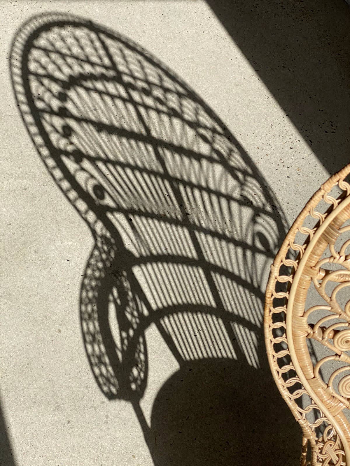 Office Objets - Wholesale Chair - Emmanuelle armchair in rattan with peacock patterns47