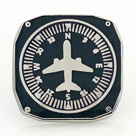 Flight Series Pin- Heading Indicator for wholesale by Kinzoku