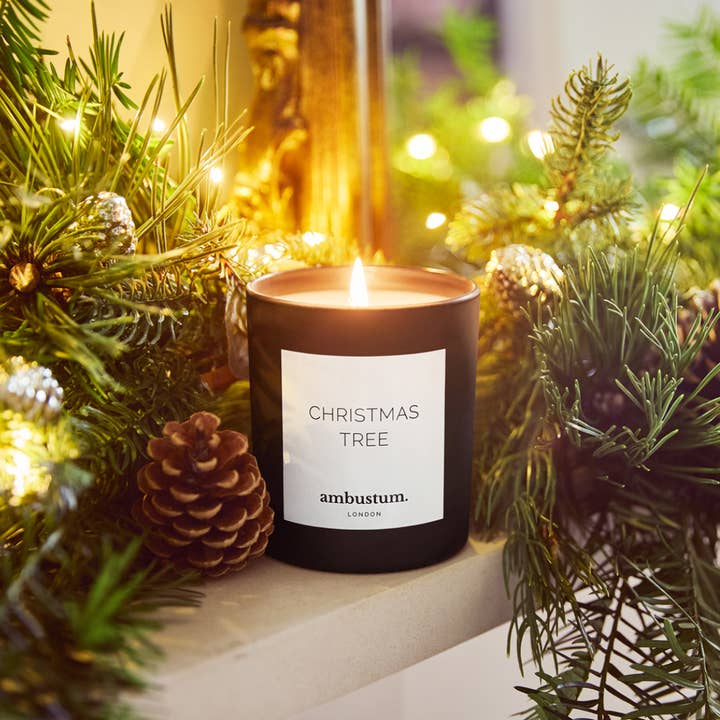 ambustum - Wholesale Jar/Filled Candle - Christmas Tree Scented Candle1