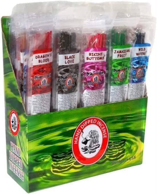 Innovarix - Wholesale Incense - Premium Hand Dipped Incense 12 Scents per pack