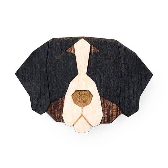 Broche Chien de Montagne des Bernois pour la vente par Bewooden
