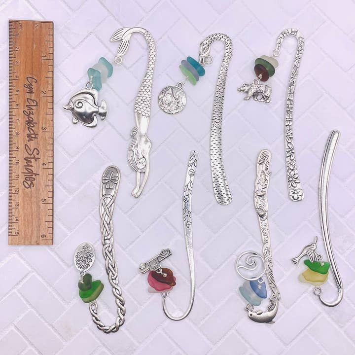 Cyn Elizabeth Studios - Wholesale Bookmark - Sea Glass Bookmarks
