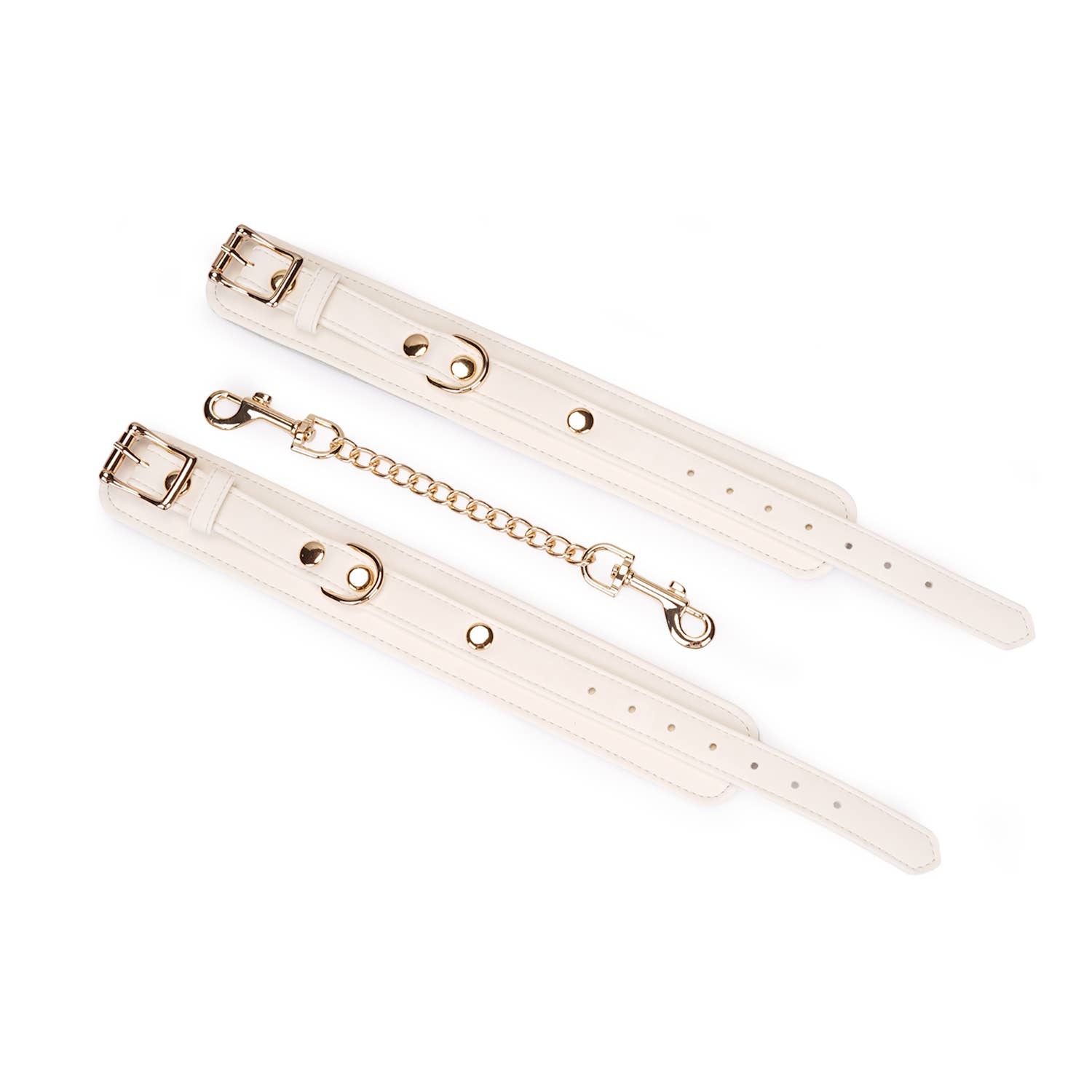 Liebe Seele - Wholesale Sex Toy - Boudoir Amor Vegan Ankle Cuffs White1