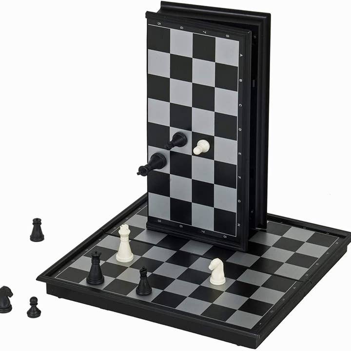 Wood Expressions - Vente Jeux de société - Jeu d'échecs magnétique - 8 pouces4