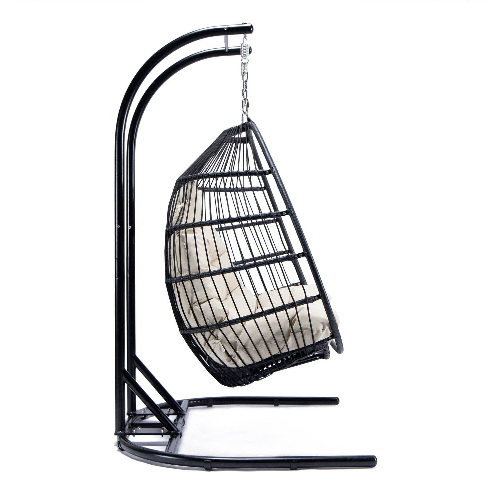 LeisureMod - Wholesale Egg Chair - Wicker 2 Person Double Folding Hanging Egg Swing Chair58