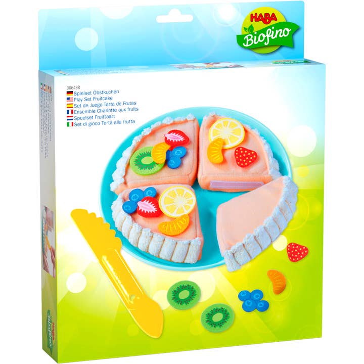 HABA USA - Wholesale Toy Feeding Set - Kids - Fruit Tart Play Food