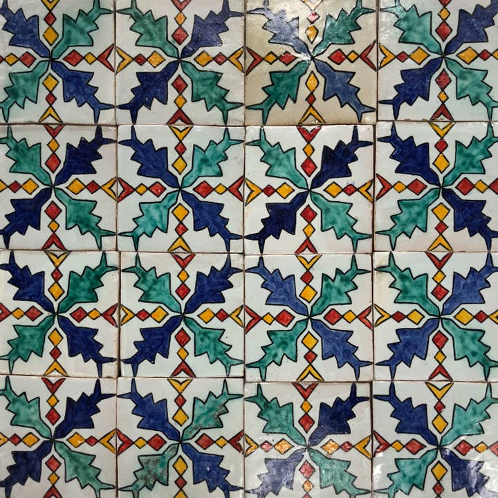 Casa Moro - Wholesale Wall Tile - Hand painted tiles 10x10 cm from Morocco wall tile38