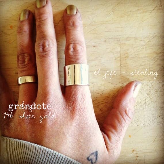 loving anvil - Wholesale Cocktail/Statement Ring - El Jefe Substantial Ring - 18mm or 3/4in tall -1